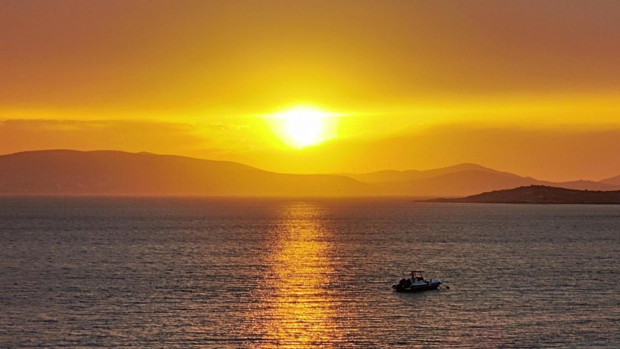 Cycladic Home On The Hill With Beautiful Views!! Agkidia Buitenkant foto